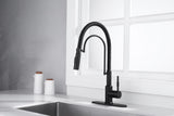 ELLA | Kitchen faucet, matte black finish