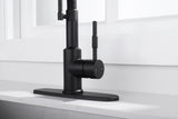 ELLA | Kitchen faucet, matte black finish