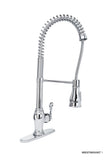 CHLOE CHROME FINISHED |  Single Lever Pull Down Kitchen Faucet - Westmount Waterworks