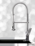 WINDSOR  |  Single Lever, Solid Brass, Pull Down Kitchen Faucet - Westmount Waterworks