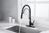ELLA | Kitchen faucet, matte black finish