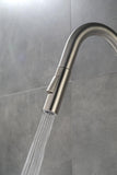 GEORGIA | Touch activated kitchen faucet, brushed nickel finish
