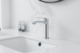 JACQUELINE | Bathroom faucet, brushed nickel finish